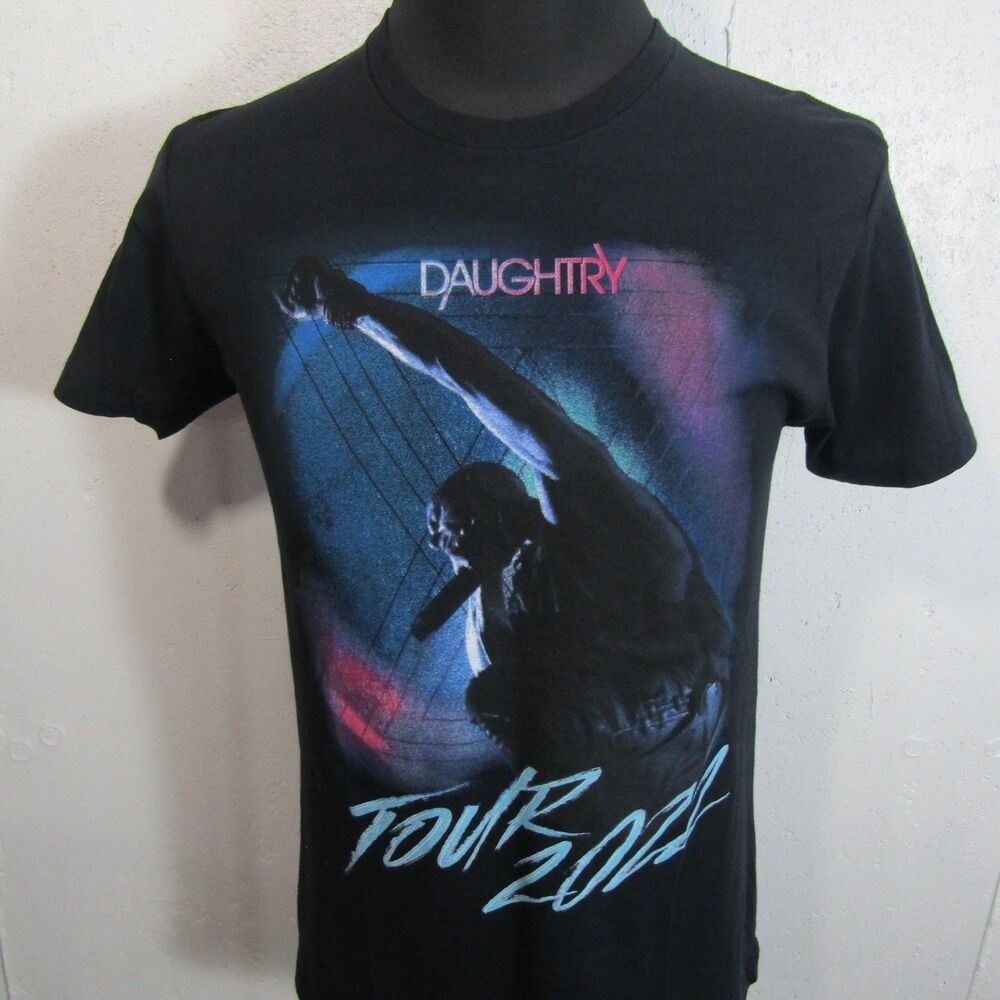 Daughtry Dearly Beloved Tour 2022 2021 Black T-Shirt Mens Small S Next Level